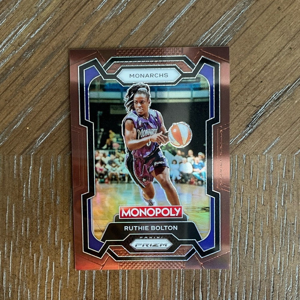 Ruthie Bolton Rainbow Bronze Monopoly 200/249 Trading Card